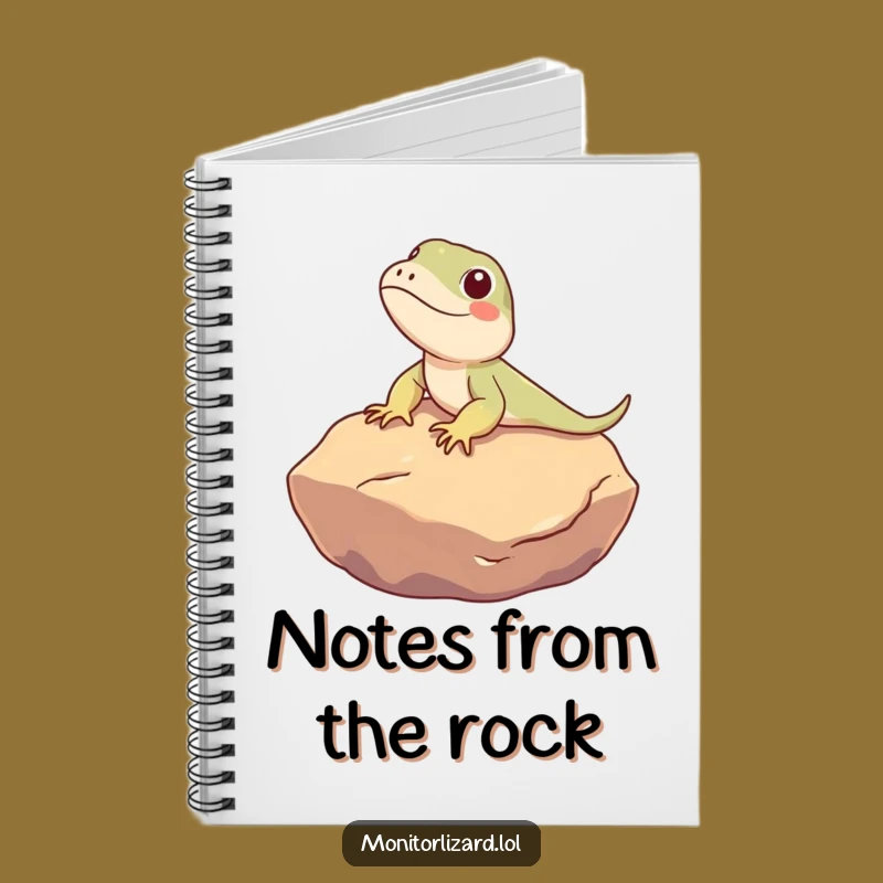 Funny Monitor Lizard Sun Notebook: Jot Down Ideas with Relaxation, Perfect Gift!